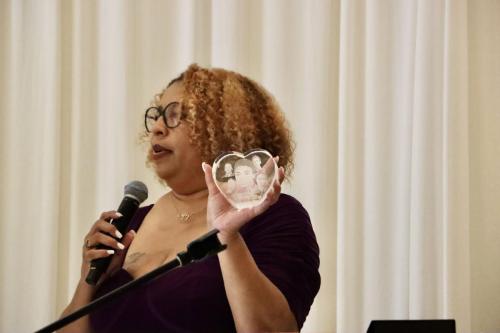 Rakesia with Charles Award